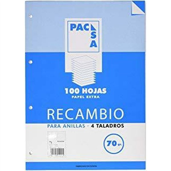 Paper Pacsa A5 100 Sheets Replacement (50 Units)