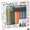 Set of Felt Tip Pens Alpino CREATIVITY COLOR EXPERIENCE Multicolour 20 Pieces (8 Units)