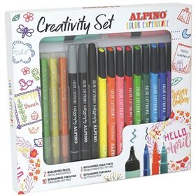Set of Felt Tip Pens Alpino CREATIVITY COLOR EXPERIENCE Multicolour 20 Pieces (8 Units)