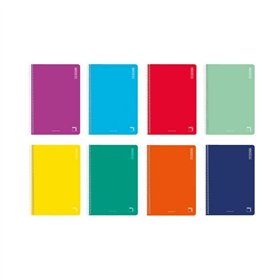 Set of exercise books Pacsa BASIC Quarto 80 Sheets 10 Pieces (6 Units)