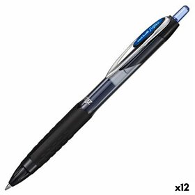 Gel pen Uni-Ball UMN-207E Blue 0,7 mm (12 Units)