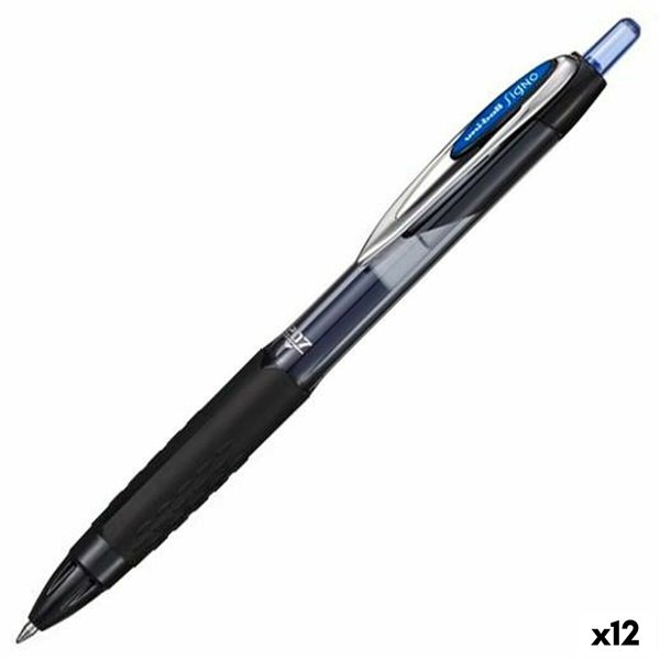 Gel pen Uni-Ball UMN-207E Blue 0,7 mm (12 Units)
