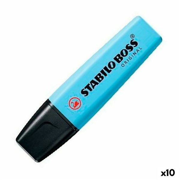 Highlighter Stabilo Sky blue (10 Units)
