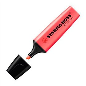 Highlighter Stabilo Red (10 Units)