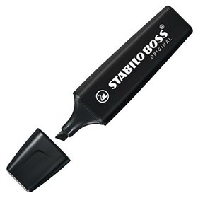 Highlighter Stabilo Nature Colors Black (10 Units)