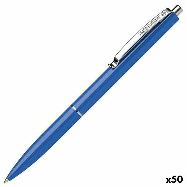 Pen Schneider K15 Blue With clip Rechargeable (50 Units)