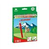 Colouring pencils Alpino Multicolour 36 Pieces (4 Units)