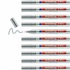 Marker pen/felt-tip pen Edding 751-54 Silver (10 Units)