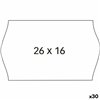 Roll of Labels Apli White 26 x 16 mm 6 Pieces (30 Units)