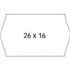 Roll of Labels Apli White 26 x 16 mm 6 Pieces (30 Units)