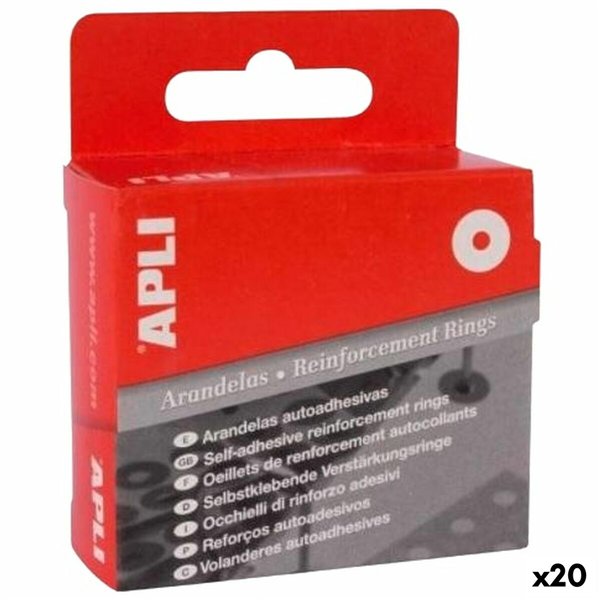 Washers Apli Transparent 200 Pieces (20 Units)