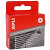 Washers Apli Transparent 200 Pieces (20 Units)