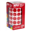 Stickers Apli Gomets Red Circular (36 Units)