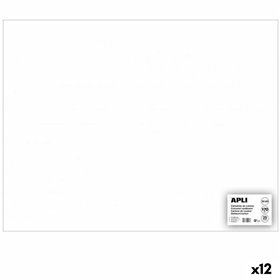 Cards Apli White 50 x 65 cm 25 Pieces (12 Units)