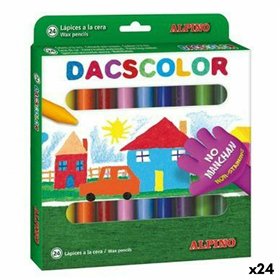 Coloured crayons Alpino Dacscolor Multicolour (24 Units)