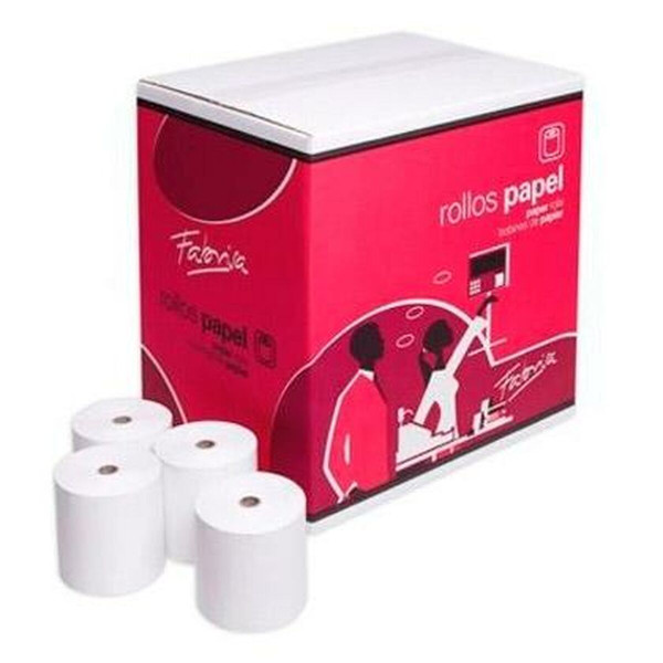 Thermal Paper Roll Fabrisa White 8 Pieces (10 Units)