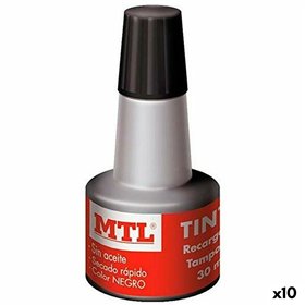 Refill ink MTL Black 30 ml (10 Units)