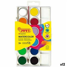 Watercolours Jovi Multicolour (12 Units)