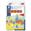 Felt-tip pens Staedtler Noris Club Orange 6 Units