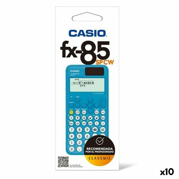 Scientific Calculator Casio FX-85SPCW Blue (10 Units)
