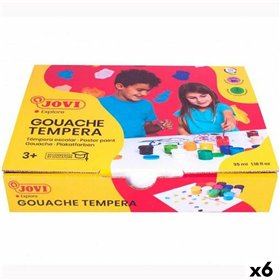 Gouache Paint Set Jovi Multicolour 35 ml (12 Pieces) (6 Units)
