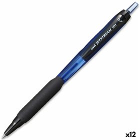 Liquid ink pen Uni-Ball Jetstream SXN-101-07 Blue 0,7 mm (12 Units)