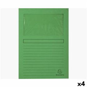 Set of Subfolders Exacompta A4 100 Pieces (4 Units)