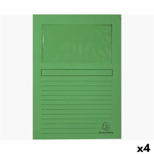 Set of Subfolders Exacompta A4 100 Pieces (4 Units)