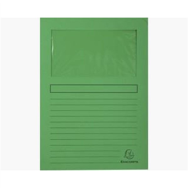 Set of Subfolders Exacompta A4 100 Pieces (4 Units)