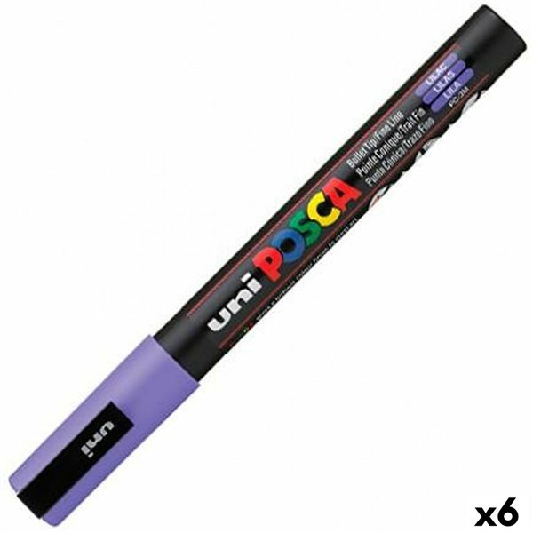 Permanent marker POSCA Lilac 0,9-1,3 mm (6 Units)