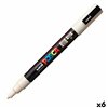 Acrylic paint marker POSCA PC-3M Beige 0,9-1,3 mm (6 Units)
