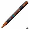 Acrylic paint marker POSCA PC-3M Bronze 0,9-1,3 mm (6 Units)