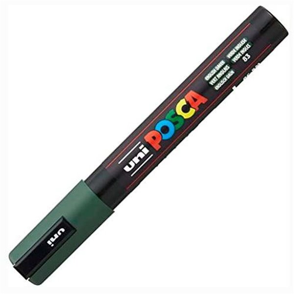 Acrylic paint marker POSCA PC-5M Dark green 1,8-2,5 mm (6 Units)