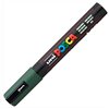 Acrylic paint marker POSCA PC-5M Dark green 1,8-2,5 mm (6 Units)