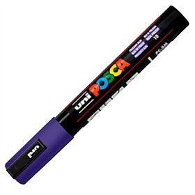 Acrylic paint marker POSCA PC-5M Dark blue 1,8-2,5 mm (6 Units)