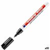 Permanent marker Edding 400-01 Black 1 mm (10 Units)