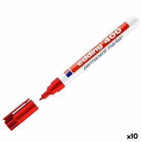 Permanent marker Edding 400-02 Red (10 Units)