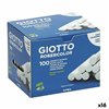 Chalks Giotto Robercolor White 16 Units 100 Pieces