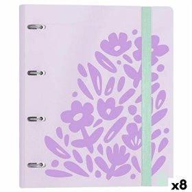 Ring binder Carchivo CARPEBLOCK Light mauve A4 (8 Units)