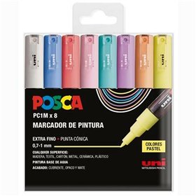 Acrylic paint marker POSCA PC-1M/8C Cake 0,9-1,3 mm 8 Pieces