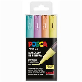 Acrylic paint marker POSCA PC-1M/4C Cake 0,7 mm 4 Pieces