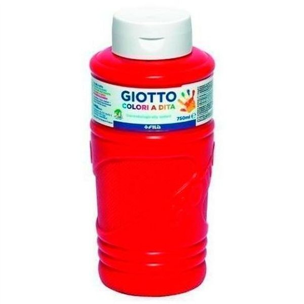 Finger Paint Giotto Red 750 ml (6 Units)