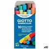 Chalks Giotto Multicolour 10 Units
