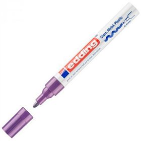 Permanent marker Edding Violet 2-4 mm (10 Units)