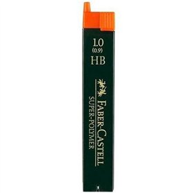 Pencil lead replacement Faber-Castell 120900 0,9 mm HB (12 Units)