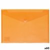 Document holder with flap Grafoplas Orange A4 polypropylene (60 Units)