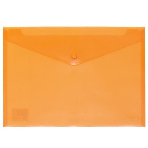 Document holder with flap Grafoplas Orange A4 polypropylene (60 Units)