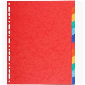 Seperators Exacompta Maxi Multicolour A4+ 12 Sheets (25 Units)