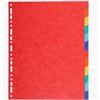 Seperators Exacompta Maxi Multicolour A4+ 12 Sheets (25 Units)