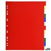 Seperators Exacompta Multicolour A4+ 12 Sheets (50 Units)
